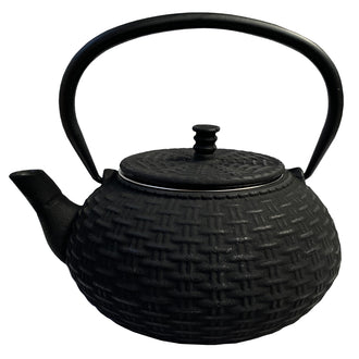 Teiera ghisa con filtro in acciaio inox "Basket" l 0,8