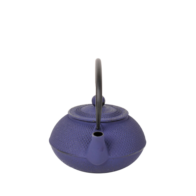 Teiera ghisa con filtro inox "Emai", blu l 0,9