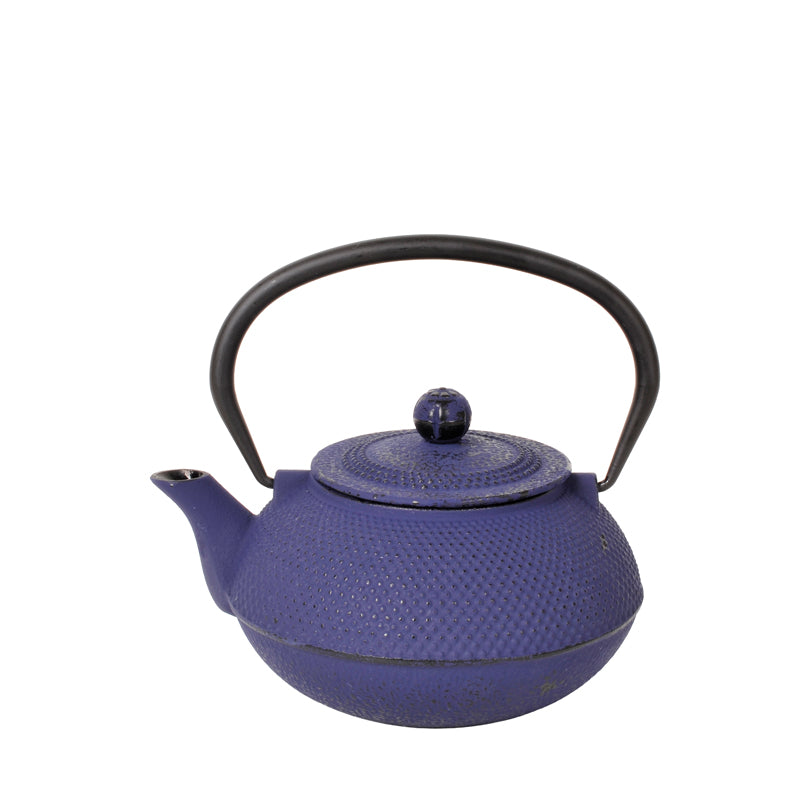Teiera ghisa con filtro inox "Emai", blu l 0,9