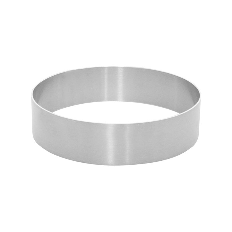 Anello/Coppapasta liscio per dolci cm Ø20x6