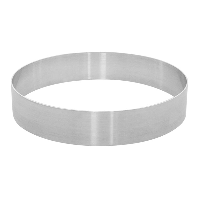 Anello/Coppapasta liscio per dolci cm Ø26x6