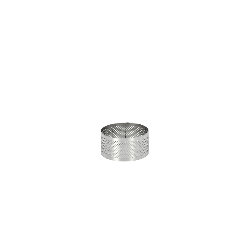 Anello/Coppapasta microforato per dolci cm Ø7x3,5