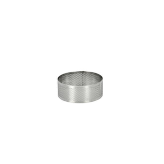 Anello/Coppapasta microforato per dolci cm Ø9x3,5