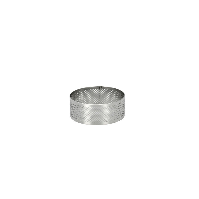 Anello/Coppapasta microforato per dolci cm Ø9x3,5