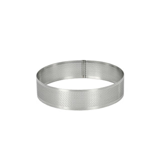 Anello/Coppapasta microforato per dolci cm Ø15x3,5