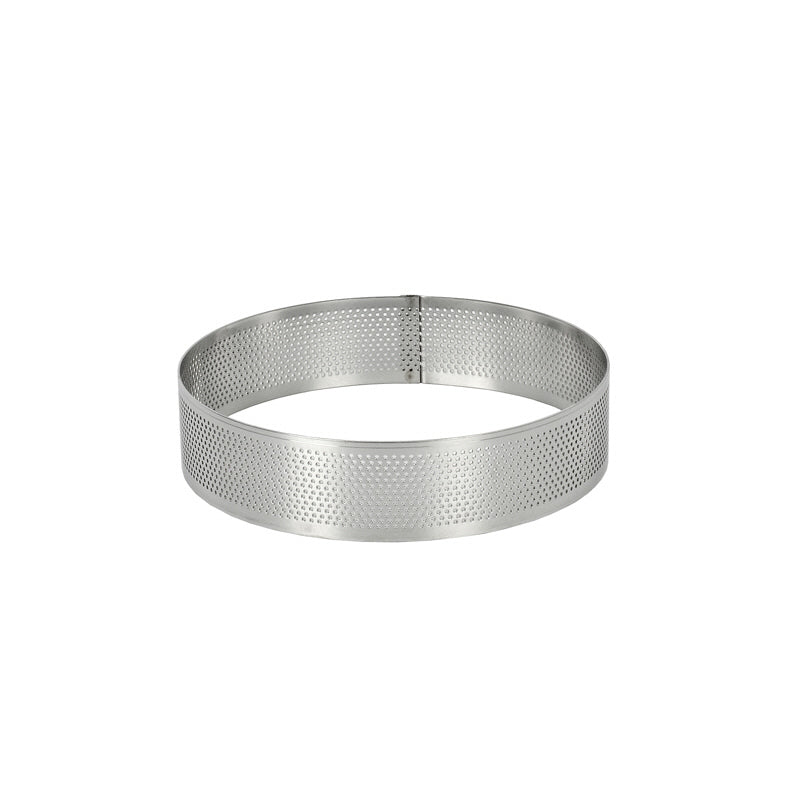 Anello/Coppapasta microforato per dolci cm Ø15x3,5