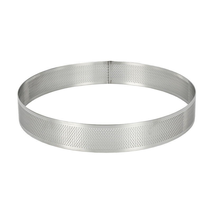 Anello/Tagliapasta microforato per dolci cm Ø23x3,5