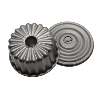 Stampo Budino bagnomaria con coperchio e rivestimento antiaderente l 1,8/cm Ø18x9,5