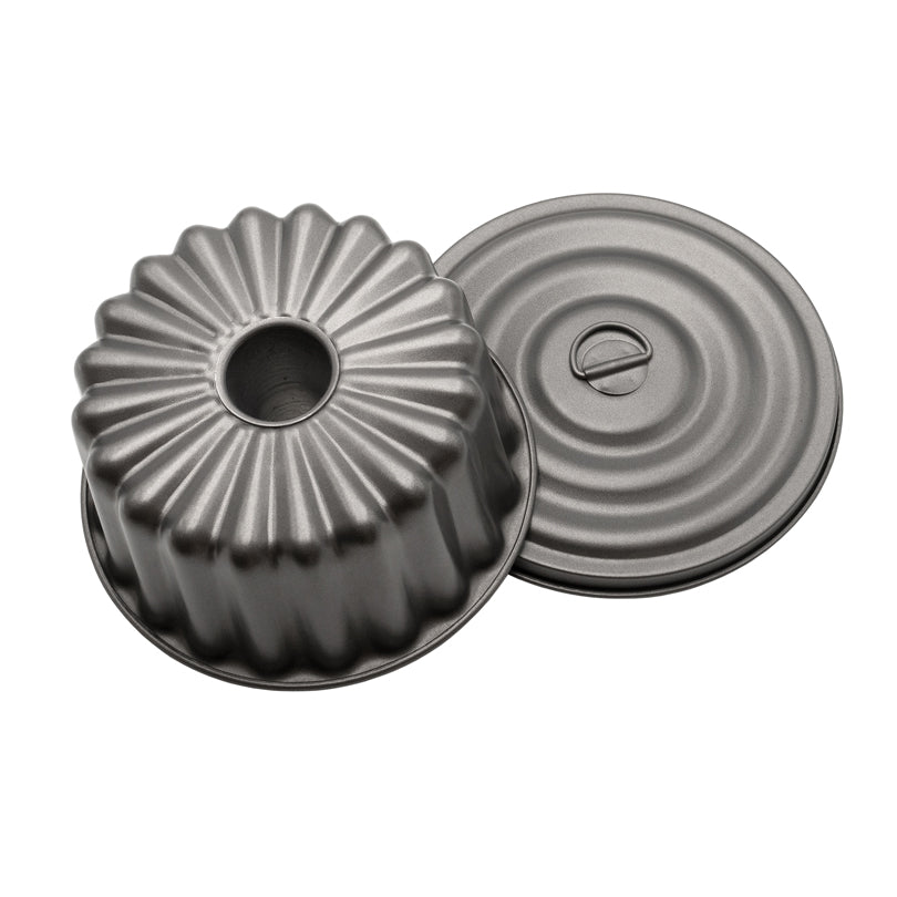 Stampo Budino bagnomaria con coperchio e rivestimento antiaderente l 1,8/cm Ø18x9,5