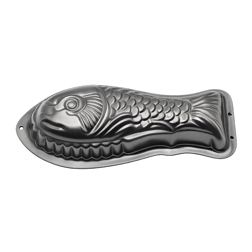 Stampo 3-D "Pesce" con rivestimento antiaderente cm 27,5x10,5x5,2
