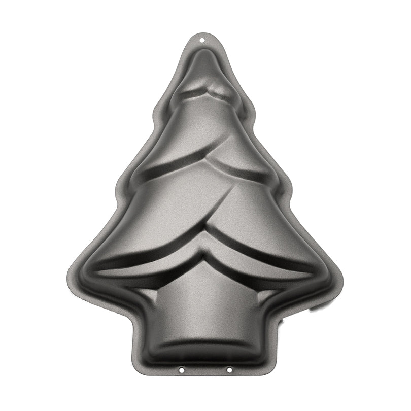 Stampo 3-D "Albero di Natale" con rivestimento antiaderente l 1,6/cm 32,5x25,5x5