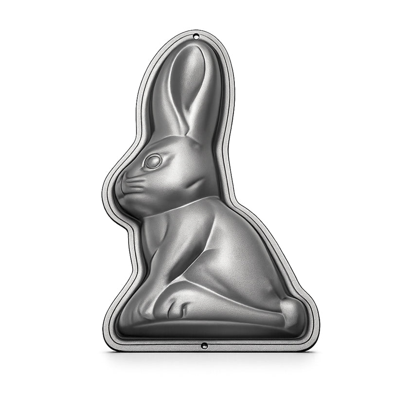 Stampo 3-D "Coniglio" con rivestimento antiaderente l 1/cm 31x17x6