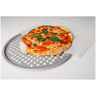 Teglia pizza Silver Top forata cm Ø31