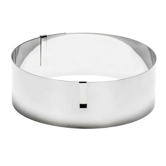 Anello per torta regolabile rotondo cm 13-31x7