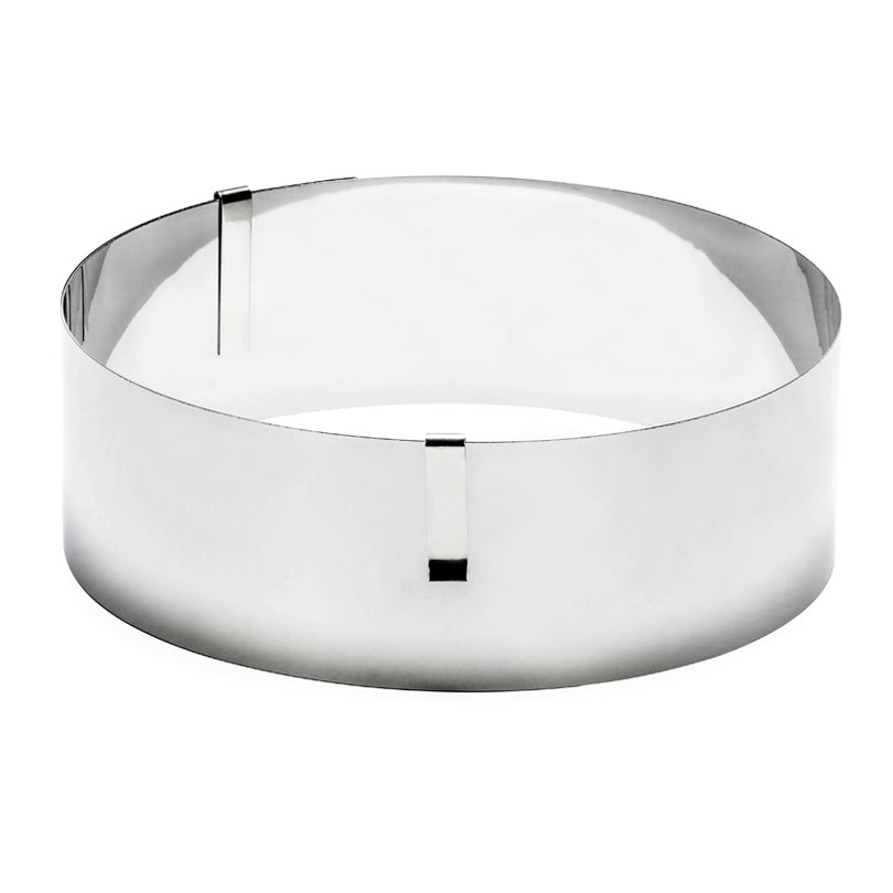 Anello per torta regolabile rotondo cm 13-31x7