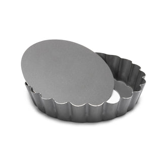 Tortiera per crostata/quiche Profi con fondo removibile mini cm Ø10