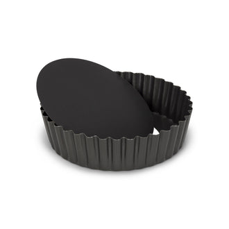 Tortiera quiche Profi alto con fondo removibile cm Ø15