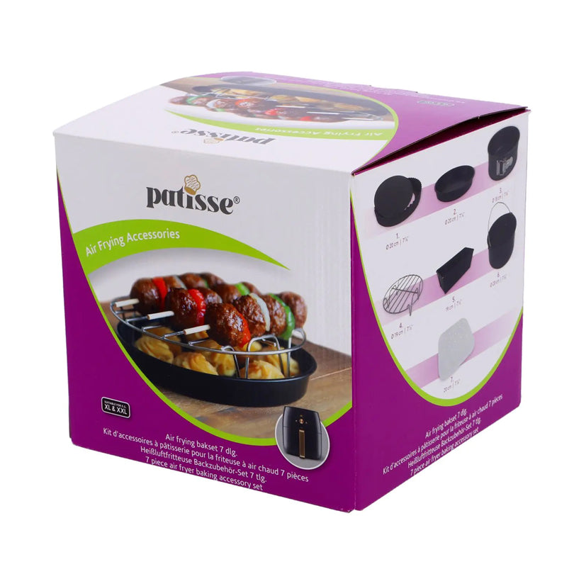 Kit accessori per friggitrice ad aria calda, 7 pezzi cm Ø20