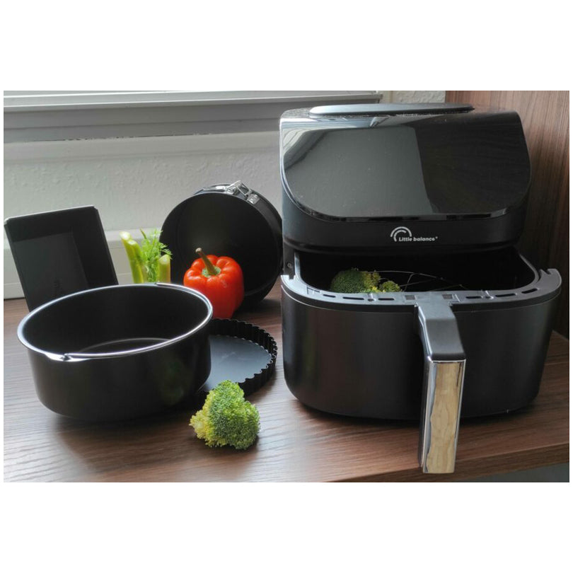 Stampo torta alto con manglia, adatto per friggitrice ad aria calda cm Ø20x7,5