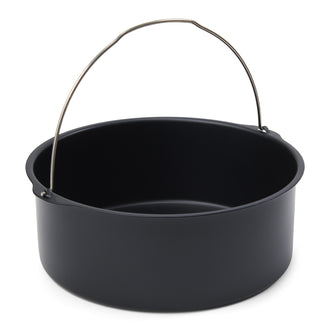 Stampo torta alto con manglia, adatto per friggitrice ad aria calda cm Ø20x7,5