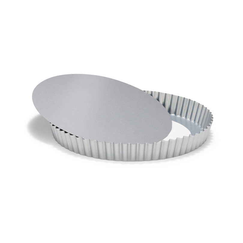 Tortiera crostata Silver Top con fondo removibile cm Ø24