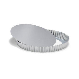 Tortiera crostata Silver Top con fondo removibile cm Ø24