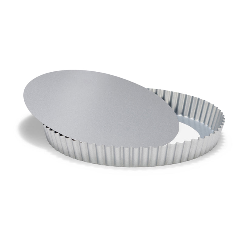 Tortiera crostata Silver Top con fondo removibile cm Ø28