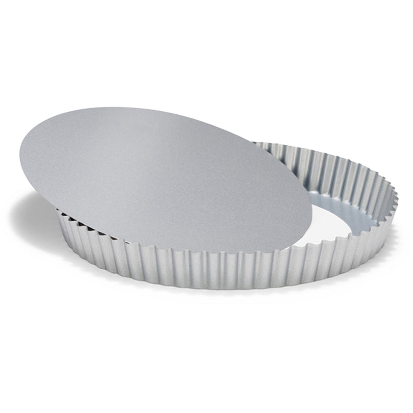 Tortiera crostata Silver Top con fondo removibile cm Ø30