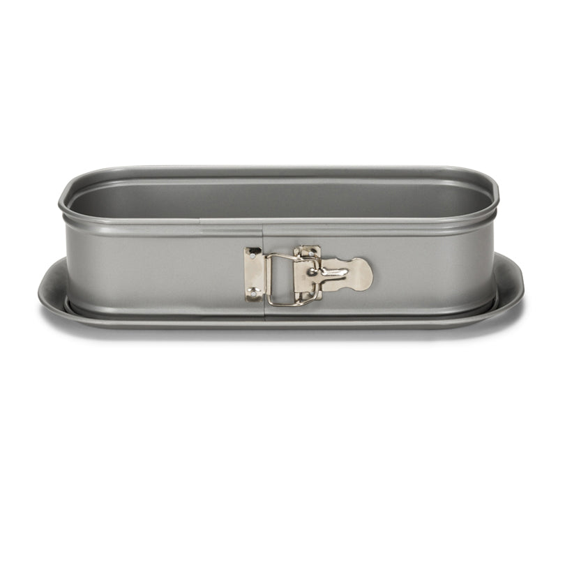 Tortiera apribile rettangolare per Plumecake ""Silver Top"" cm 30x8,5