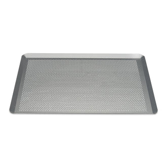 Teglia da forno "Silver Top" rettangolare perforata cm 40x30