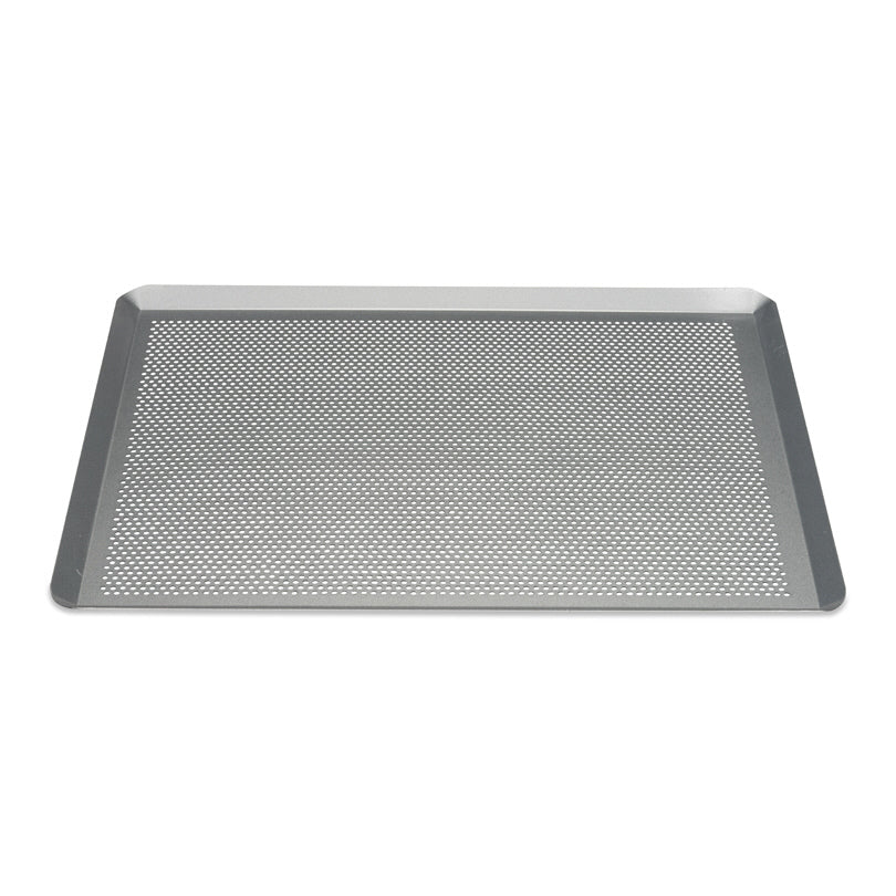 Teglia da forno "Silver Top" rettangolare perforata cm 40x30