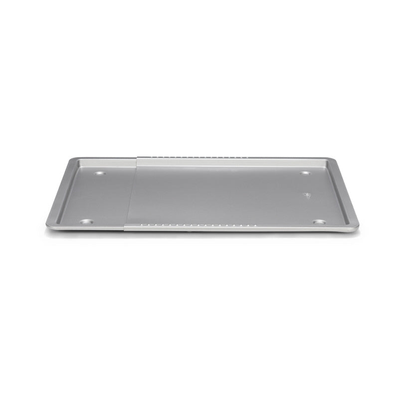 Teglia da forno Silver Top allungabile bassa cm 33-47x1,5