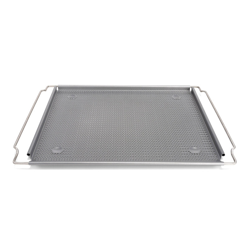 Teglia da forno Silver Top rettangolare perforata allungabile cm 38x35x2