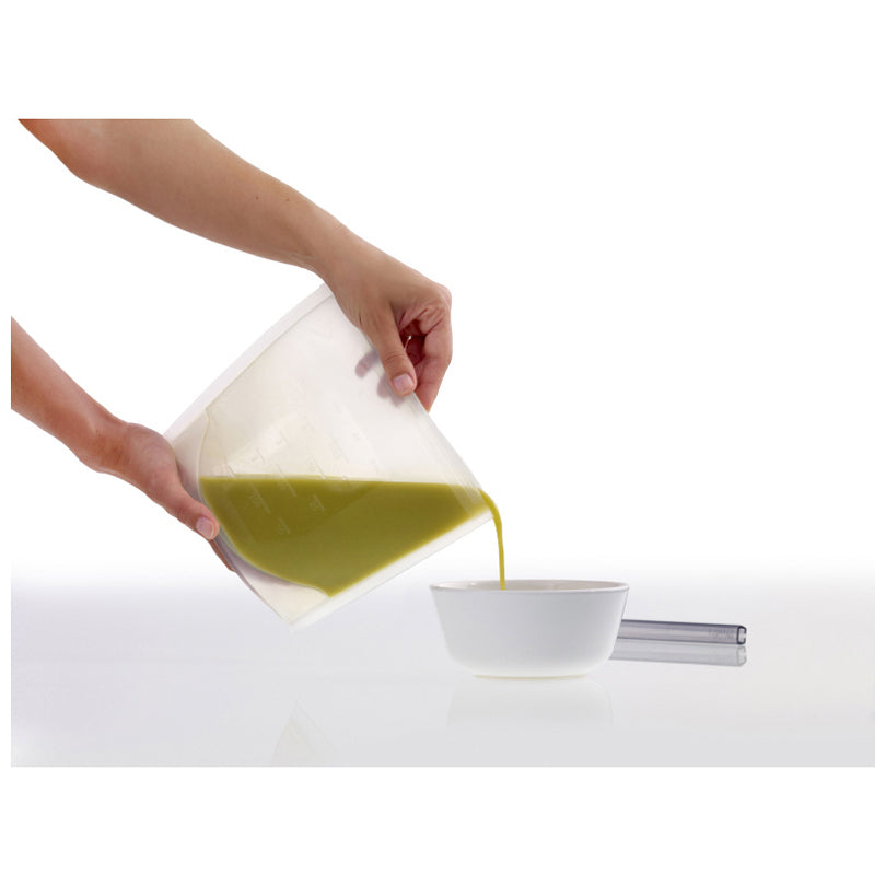 fresh bag trasp. silicone L1 cm 22x2,5x20