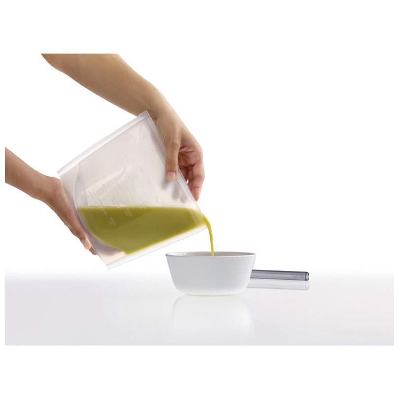 fresh bag trasp. silicone L1 cm 22x2,5x20
