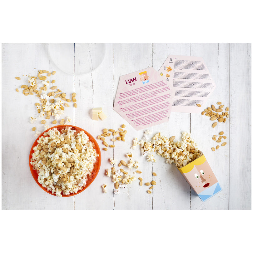 Set Pop Corn per bambini "Let's Pop!"