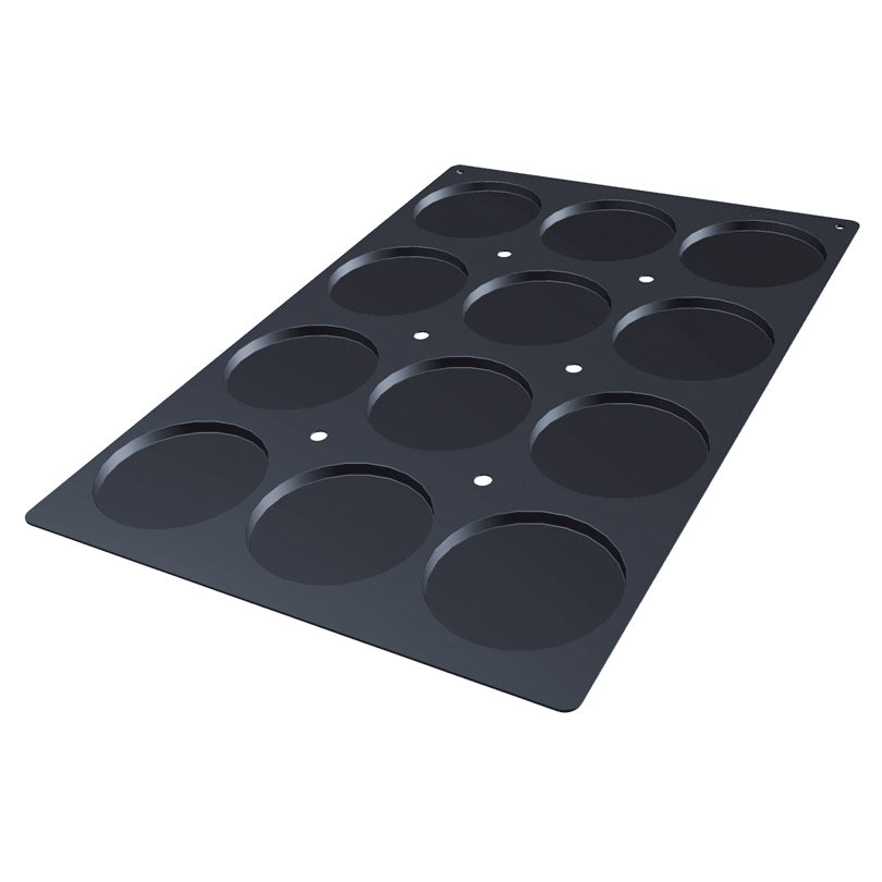 Stampo "Disco" per biscuit "Professional" con 12 cavità cm 60x40/ml 110
