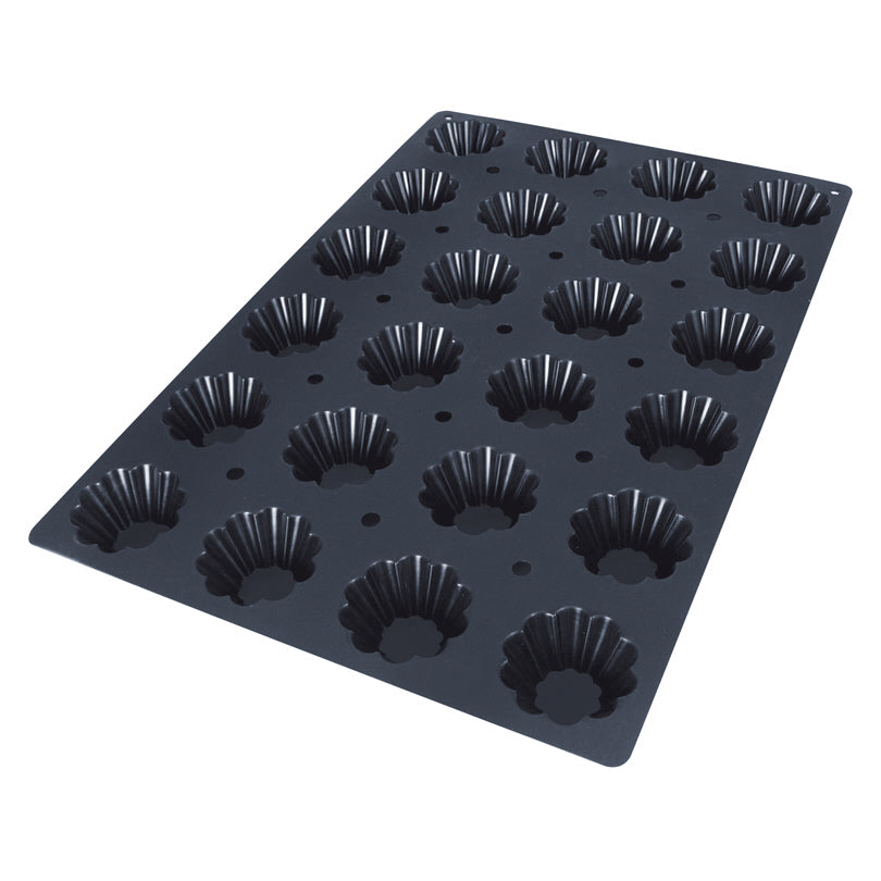 Stampo "Briochette" "Professional" con 24 cavità cm 7,8x3,6/ml 84