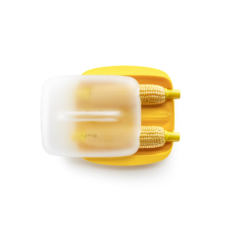 Cuocipannocchie di mais per microonde cm 21,8x21,8x9,3