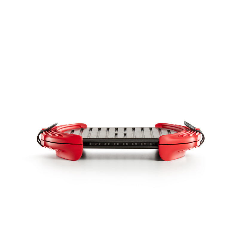 Grill per microonde XL per 3-4 persone, a 2 pezzi cm 27x20,7x4,4