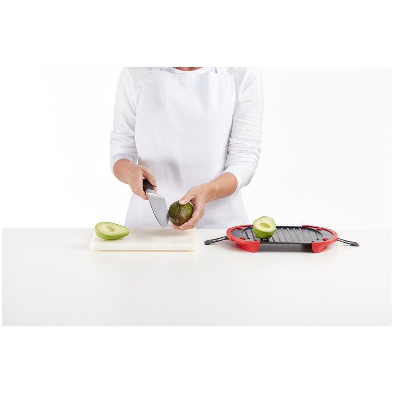 Grill per microonde XL per 3-4 persone, a 2 pezzi cm 27x20,7x4,4
