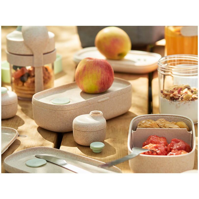 Lunchbox "To-Go - Organic Collection", 2 pezzi cm 19x10x11/l 1