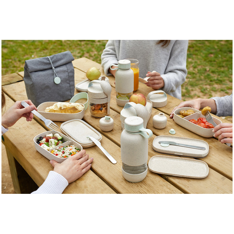 Lunchbox "To-Go - Organic Collection", 2 pezzi cm 19x10x11/l 1