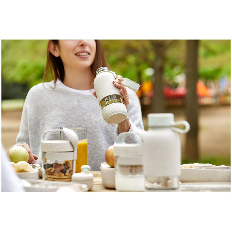 Lunchbox "To-Go - Organic Collection", 2 pezzi cm 19x10x11/l 1
