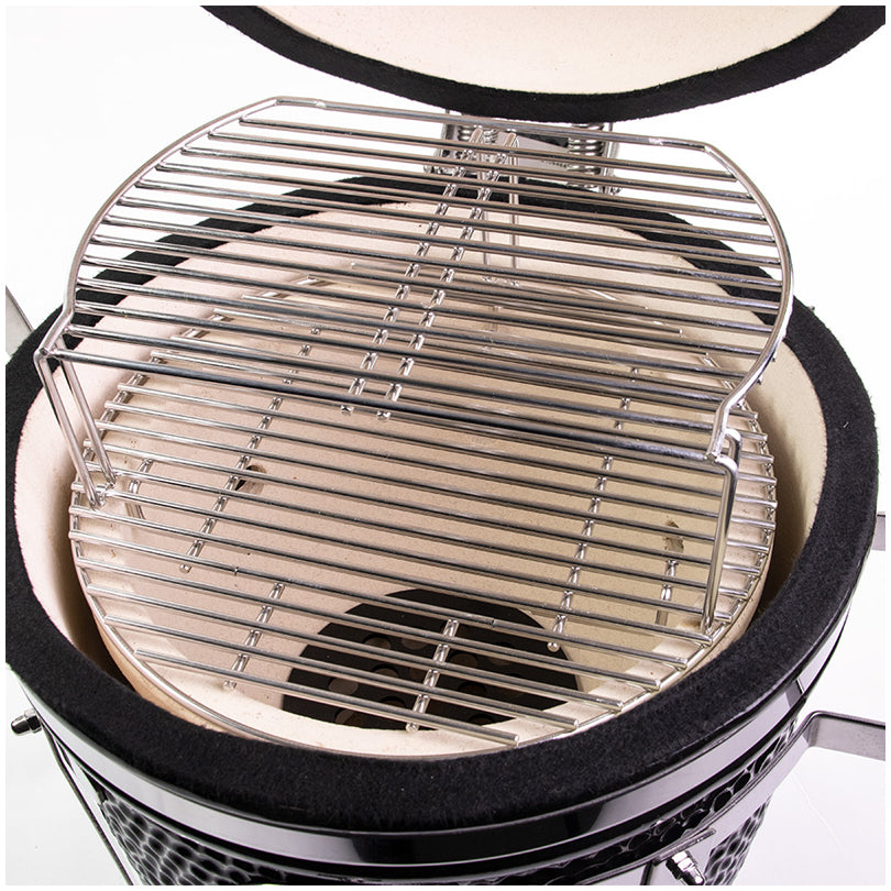 Griglia cottura rialzata per Kamado Compact cm 30x22x11