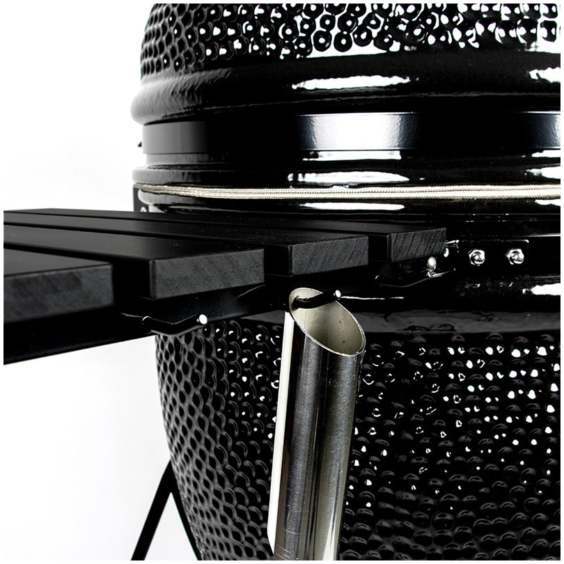 Kamado Medium Basic "Black Edition", per 4-5 persone cm Ø41/cm 111x118