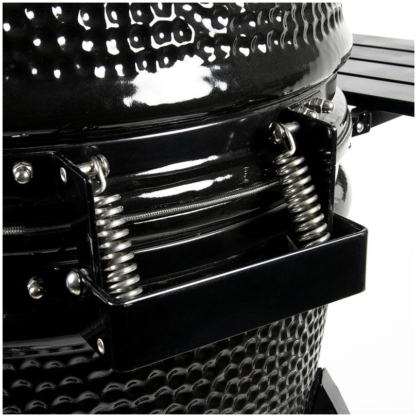 Kamado Medium Basic "Black Edition", per 4-5 persone cm Ø41/cm 111x118