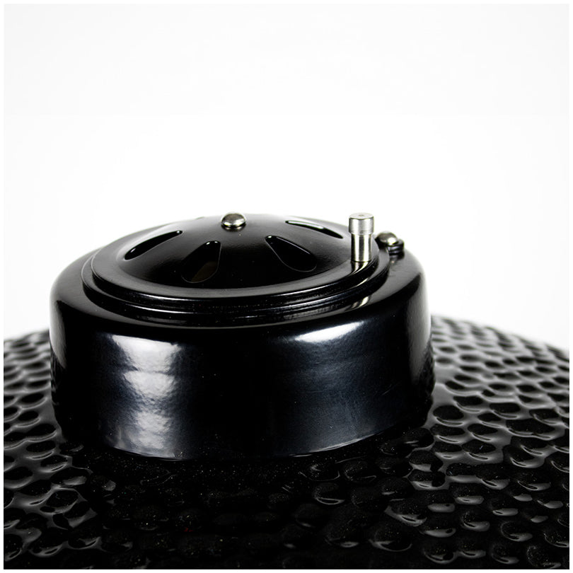 Kamado Medium Basic "Black Edition", per 4-5 persone cm Ø41/cm 111x118