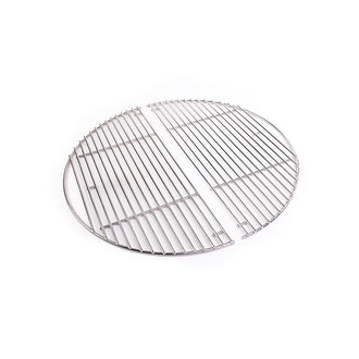 Griglia cottura a mezzaluna per Kamado Large, confezione 2 pezzi cn 46,5x23,25x1