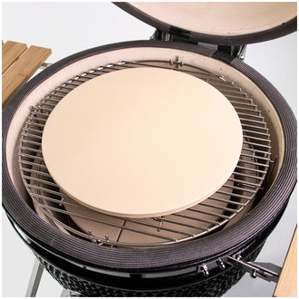 Pietra refrattaria pizza per Kamado Large cm Ø36,5x1,5